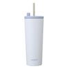 CB JAPAN ESCAPE PRO Tumbler with Fully Sealed Dishwasher Vacuum Stainless SANTECO 750, Blue, 750ml, Straw, Design, Safe, Insulated, Steel,