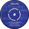 Disque 7 pouces FRANKIE VAUGHAN - The Lady Is A Square 45PB896 Philips 1959 UK Pop Occasion