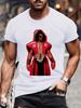 Dapper Gent Unissex's The Sho;Nuff Vintage  Round Neck Casual Christmas T-Shirt