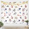 Japanese Fish Tapestry,Black White Tai Ji Carp Fish Wall Hanging Art for Kids Teens Women Men Room Decor,Ukiyoe Ocean Waves