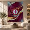 Decorative Tapestry,Aston Villa Football Printed Wall Art, Lightweight Wall Hanging For Bedroom Background