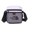 TNF 0.8L Sports Leisure Mesh Logo Zipper Shoulder Bag Unisex Shoulder Bag Lavender-Purple NN2PL01L
