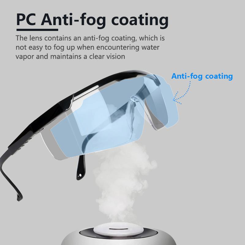 FULCRUM Protective Goggles for Cycling, Dustproof, Impact-resistant, Anti-fog, Anti-splash, Anti-droplet, Industrial Labor Protection Eyewear
