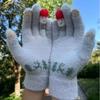 Christmas Snowman Touch Screen Cute Student Gloves Couple Style Knitted Cold Riding Plush Thickened Gloves Tide