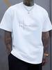 Unisex's Fashionable Graphic Print Crew Neck Short-Sleeved Casual T-Shirt