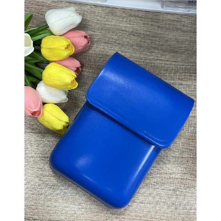 All-Matching Vertical Mini Crossbody Mobile Phone Bag Female Ins Niche Small Solid Color Square Bag Retro Textured Crossbody Bag