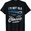 Ik ben Niet Oud Klassiek Grappig 60s Muscle Car Liefhebber T-shirt Vintage Top Voor Dagelijks Gebruik Comfortabele Designer Kleding Zacht