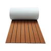 450x2400x5mm EVA Foam Decking Faux Teak Boat Mat Brown Deck Sheet Yacht Flooring Anti Skid Mat Self Adhesive Vehicle Pad
