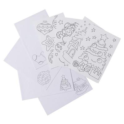 MégaCréa DIY - Coloring Greeting Cards 16 X 10.5 Cm 4 Pieces