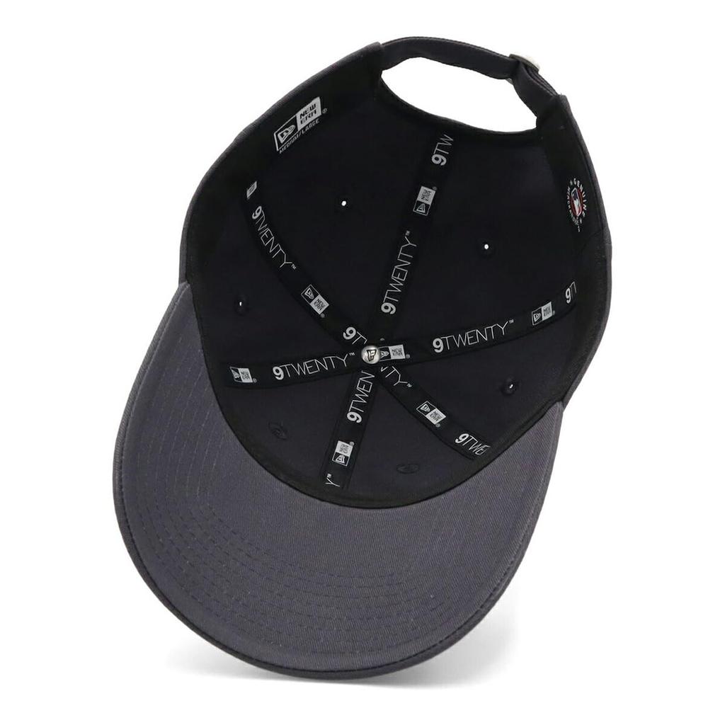 New Era 9TWENTY Long Visor MLB Los Angeles Dodgers Cap LA/Graphite Non-Washed ONSPOTZ Exclusive Low-Profile Cap S/M