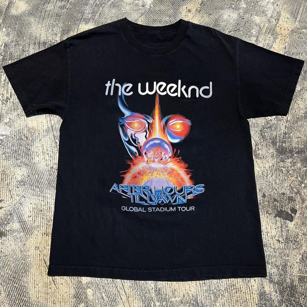 The Weeknd After Hours Til Dawn Tour 1 Sided T Shirt Full Size S-5XL