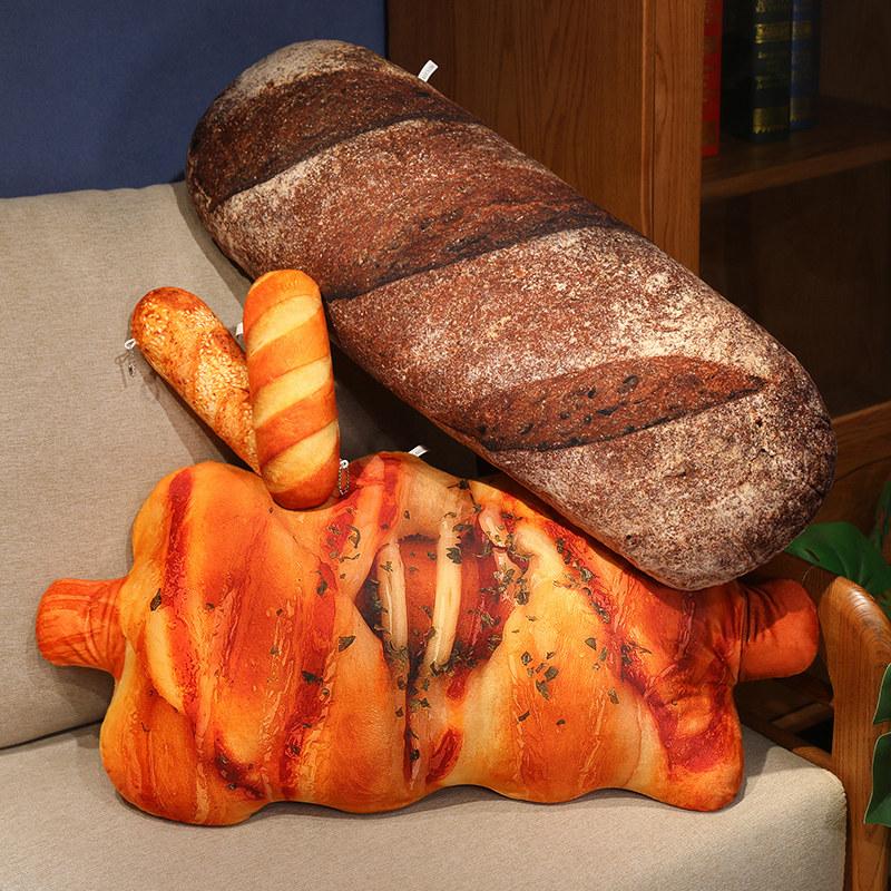 Giant Pillow Simulation Kawaii Big Bread Plush Pillow Doll Soft Cute Food Cushion Toys Birthday Christmas Gift