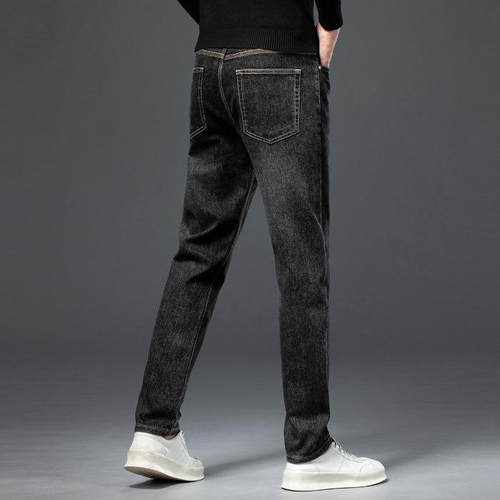 Thickened Men's Simple Men's Jeans