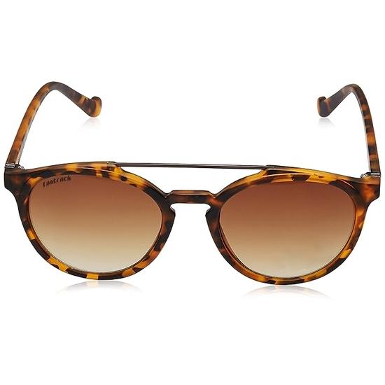 Lunettes de soleil rondes Fastrack avec technologie de verres dégradés pour hommes
