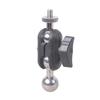 Adjustable Angle Connector With 1/4 Inch Screw To 17mm Ball Head For Camera Stand Smartphone Mount Durability Plastic Metal Construction