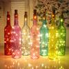 Guirlande lumineuse LED pour bouteille de vin, guirlande lumineuse féerique en liège pour bar, mariage, fête de Noël, anniversaire, décoration de maison