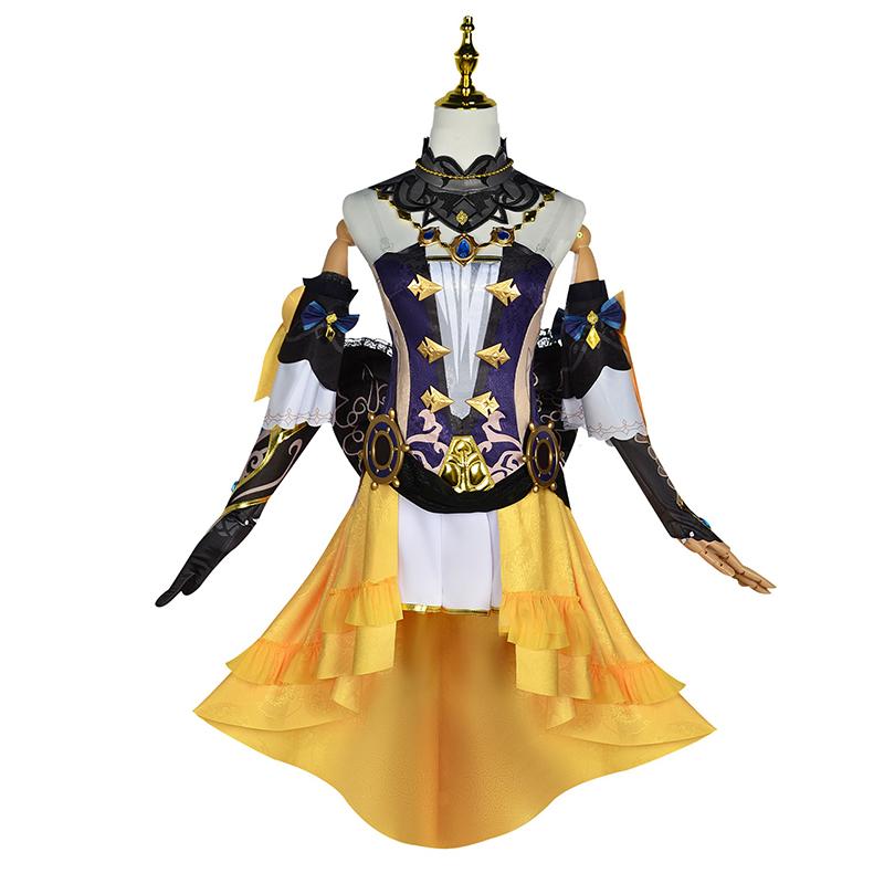 Ysir Navia Cos Costume Genshin Impact Fengdan Game Playing Costume Full Set of Anime Cosplay Female