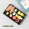 1/3/4/5 Pairs Of Sushi Pizza Burger Socks Gift Box Women'S Autumn Winter Warm Socks Gift Box Birthday Holiday Creative Gift