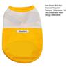 Pet Vest Breathable Mesh Sleeveless Dog Clothing Loose Fit No Restriction Dog Apparel for Running Jumping Summer Cooling