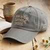 Unisex Dit Is The Turning Bedrukte Baseballpet Vrijheid Vintage Retro Print Pet Verstelbare Heren Dames Pet