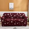 Floral Leaves Printed Soft Sofa Cover For 1/2/3/4 Seater Couches Excellent Fit And Stretch