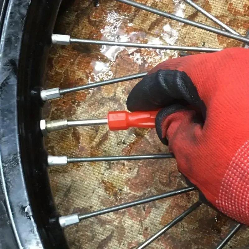 Lot de 10 ou 10 clés à molette pour démontage de valve de pneu, outil de réparation de pneu, tournevis pour voiture, vélo, voiture