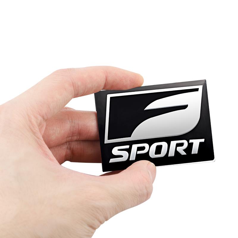 2026 Heta Interiördekaler Bil Lexus Logotyp Dekal 3D Metall Bilkaross Bagagelucka Dekal För Lexus Fsport IS250 ES300h Ct200h RX400h NX G