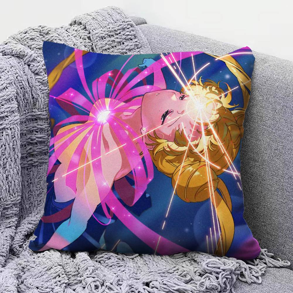 Sailor Moon Anime Girl Cute Pillow Covers Home Sofa Cushion Covers and Aecorative Custom