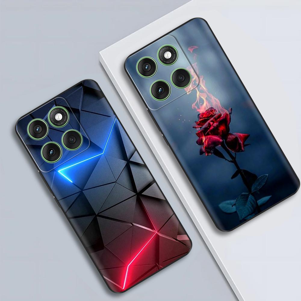 For Motorola Edge 60 Case Cute Liquid Silicone Phone Cases For Motorola Edge 60 Pro 60S Back Cover Funda For Moto Edge 60 Fusion