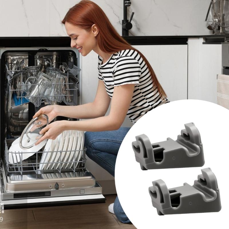 Universal Plastic Dishwasher Rack Fastener Fixing Clip MEG64438801 00611474 Dishwasher Replacement Parts Enduring
