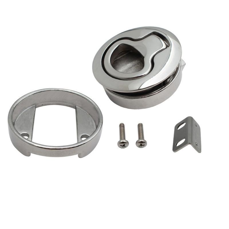 Upgraded Secure Deck Door Lock Steel 316 Floor Lock Essential Tool for Boats