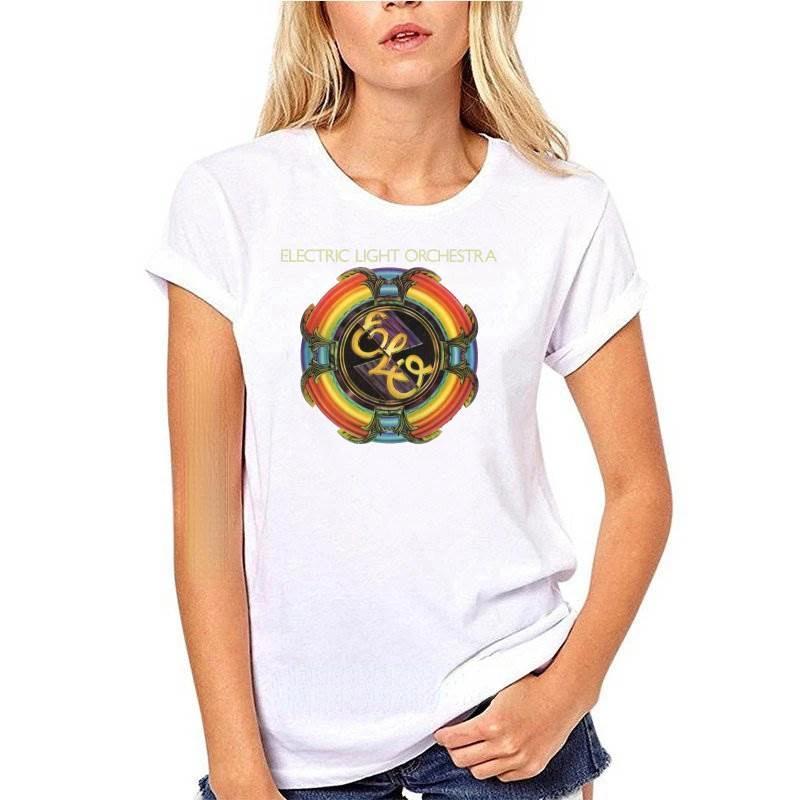 Camiseta 3D de ELO Electric Light Orchestra Rock Group, camiseta gráfica informal de manga corta de verano para hombre y mujer