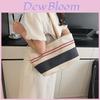 Canvas Bag With Contrast Stripes For Casual Daily Use Women Summer Fashion