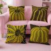 Kunst K-Kusama Y-Yayoi Kürbis Kissenbezug Für Sofa Auto Büro Café Weich Und Bequem Zweiseitiger Druck Kissenbezug