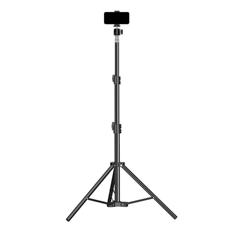 Mobile Phone Stand Selfie Stick Tripod Fill Light Shooting Support Frame Outdoor Retractable Floor-standing Live Broadcast Artifact