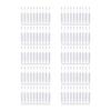 100Pcs Shower Head Cleaning Brush Non-Slip Handle Spiral Bristles Tiny Cleaning Brush Faucets Sinks Multifunctional Cleaning Tool