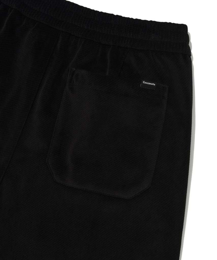 COVERNAT Velvet Sweatpants Black