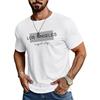 Men's Summer Tee Tops Color Graphic Letter Print Short Sleeve T Shirt Casual