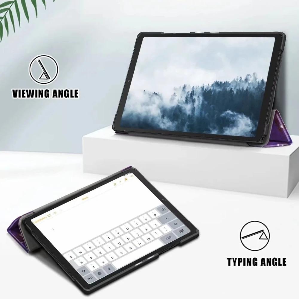 Case for Huawei MediaPad M5 10.8 Inch Ultra Slim Pu Leather Stand Cover for MediaPad M5 10.8 Inch Case+film+pen