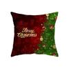 Christmas Theme Decorative Printed Pattern Cushion Cover Home Decor Living Room Sofa Pillow Bedroom Bedside Pillow