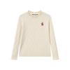 Teenie Weenie Girls' Embroidered Crewneck Knit Sweater