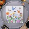 Butterfly Printed Colored Napkin Paper for Parties & Weddings