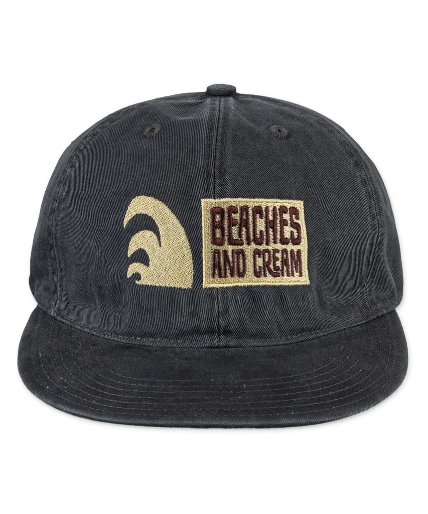 Bichiseuaenkeulim Ocean Crest Plat-Ball Cap-Charcoal