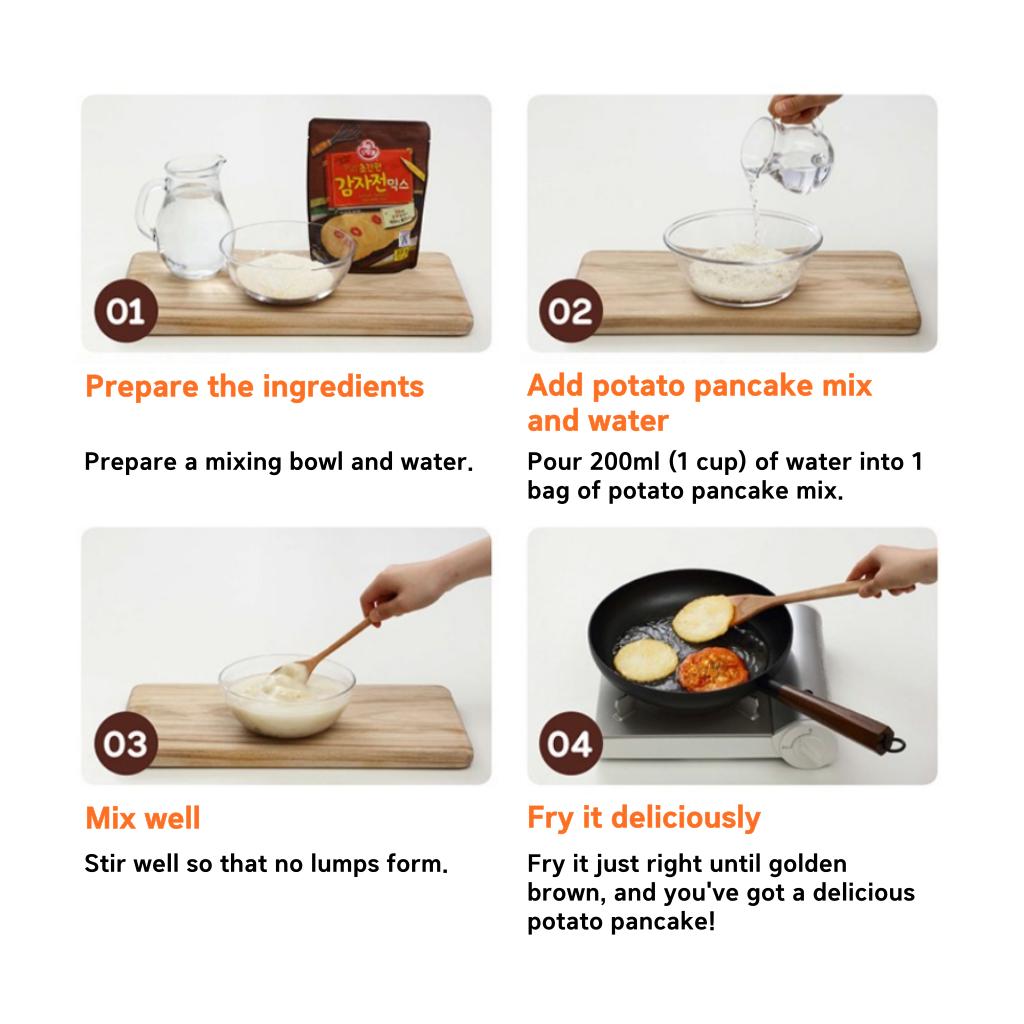 Ottogi Potato Pancake Mix 200g