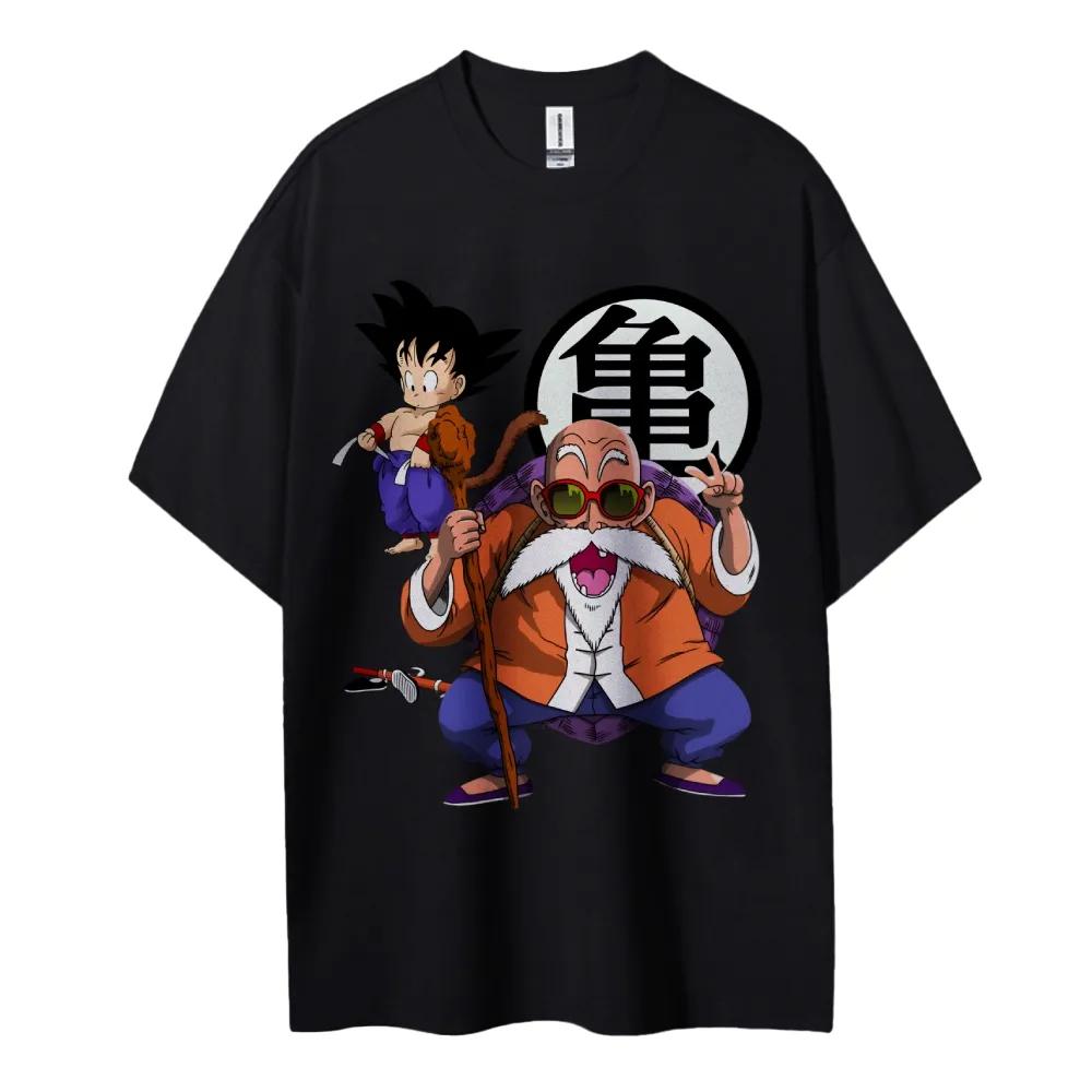 Pánské tričko Dragon Ball Čistá bavlna Ležérní Kulatý výstřih Krátký rukáv Oblečení Letní Sportovní Ležérní Top s krátkým rukávem