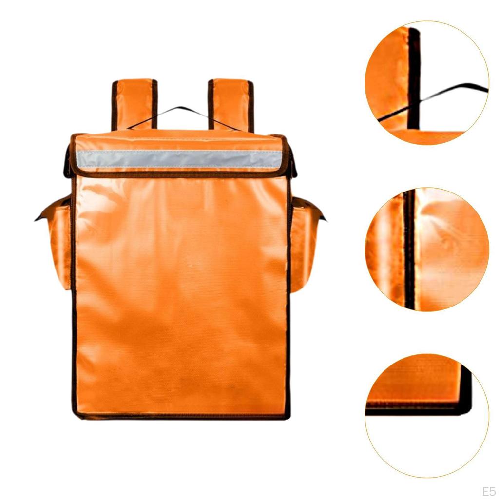 Food Delivery Backpack Box Waterproof Practical Easy To Carry Catering Bag Pizza for
