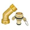 Upgrades Water Hose Elbow Connector Leak Proof Designs Water Hose Adapter Corrosion Resistant Water Adapter for Boats