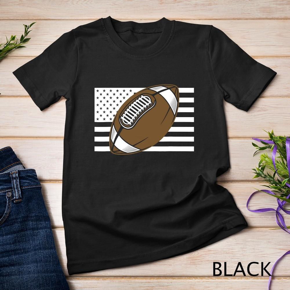 American Football Player US Flag Football Team Football Unisex T-shirt