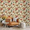 Vintage Floral Peel and Stick Wallpaper Bedroom Contact Paper Boho Neutral Wallpaper Self Adhesive