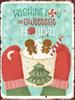 Christmas Hot Drink Metal Tin Sign Bakery Coffee Shop Bar Dessert House Vintage Wall Decor Poster Home Kitchen Decoration Plaque